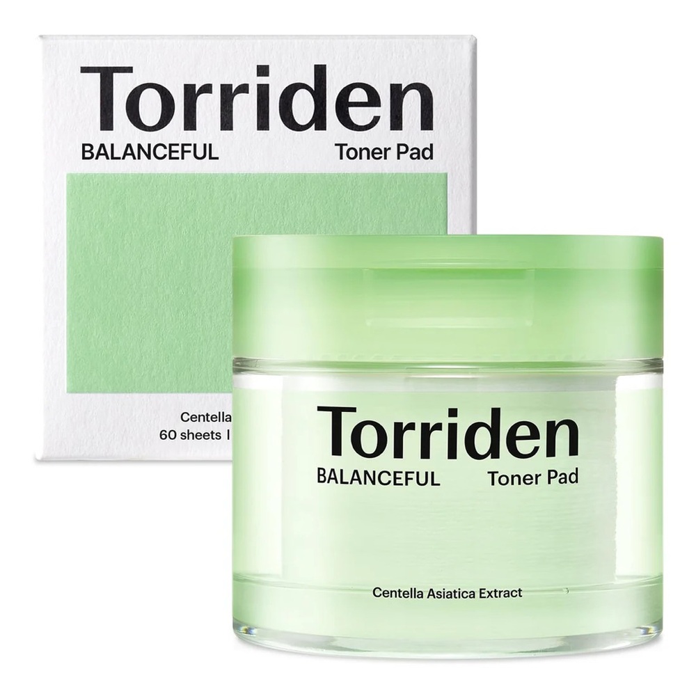 Torriden Balanceful Skin Cica Redness Relief Acne Prone Toner Pad Skincare